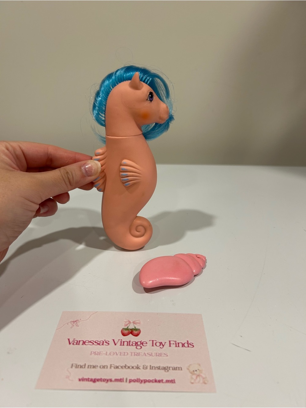 Vintage G1 My Little Pony - SeaPony Wavedancer